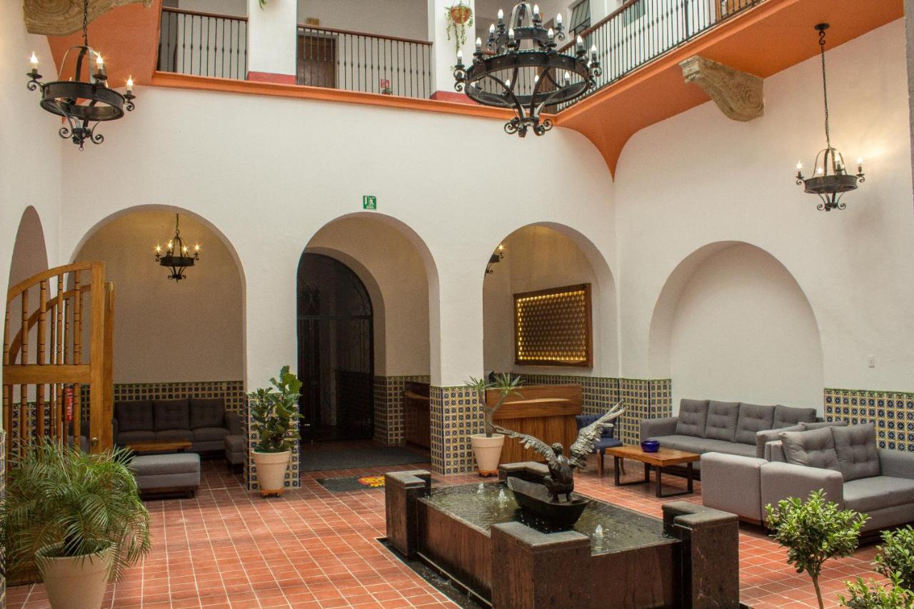 Hotel Real De Castilla Colonial Guadalajara Exterior foto